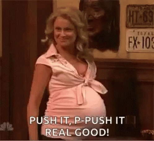 Amy Poehler Push It Good Dance GIF