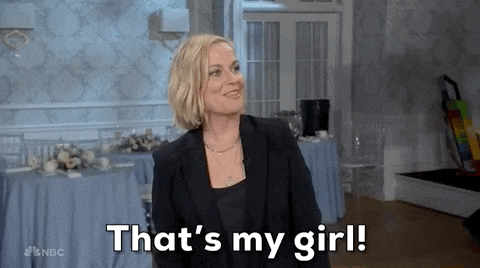 Amy Poehler Thats My Girl GIF
