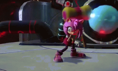 Amy Rose Hammers Strongly GIF