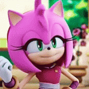 Amy Rose Talking Sweetly GIF