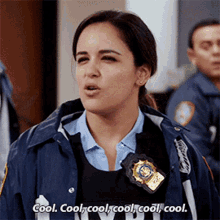 Amy Santiago Fictional Character Cool Cool Cool GIF