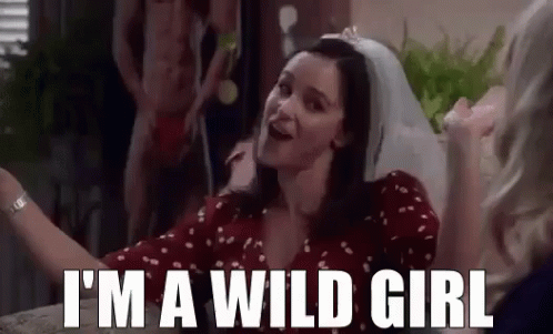Amy Santiago I'm A Wild Girl GIF