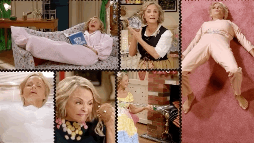 Amy Sedaris Fun Hip Thrust GIF