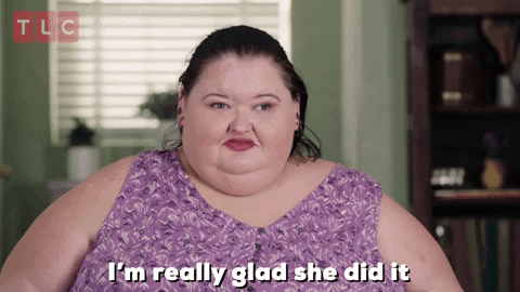 Amy Slaton Glad She Did Good For Her GIF