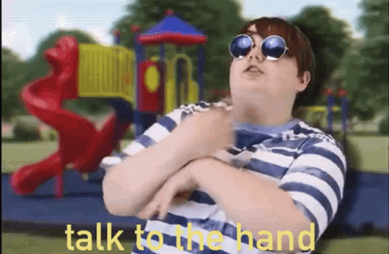Amy Slaton Says Talk To The Hand GIF