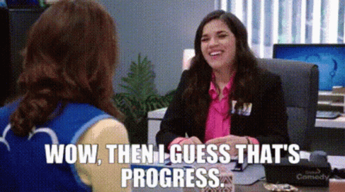 Amy Sosa Superstore Progress GIF