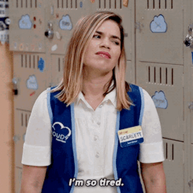 Amy Sosa Tired GIF