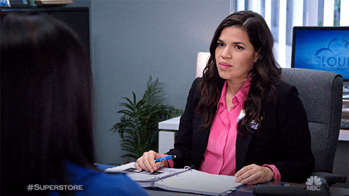 Amy What Would You Say You Do Here GIF