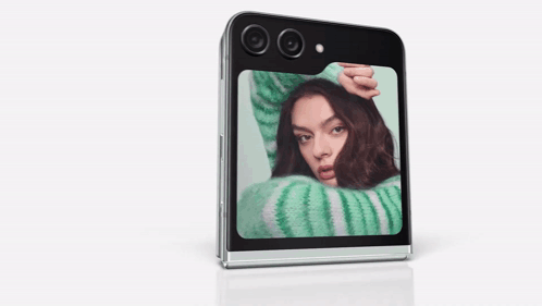 An Advertisement For A Galaxy Z Fold 5 Z Flip 5 GIF