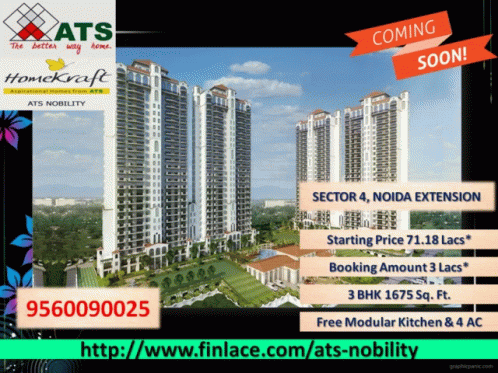 Ats Nobility Residential Project Advertisement GIF