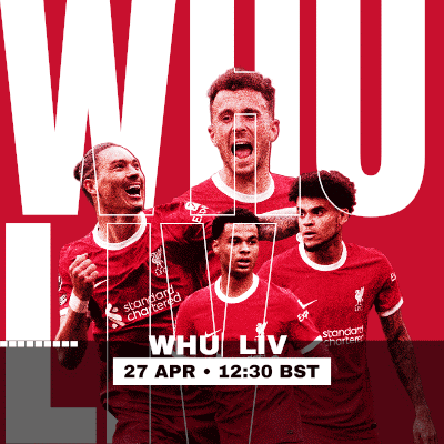 An Advertisement For A Soccer Game On April 27 GIF