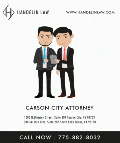 Carson City Attorney Advertisement With Two Men GIF