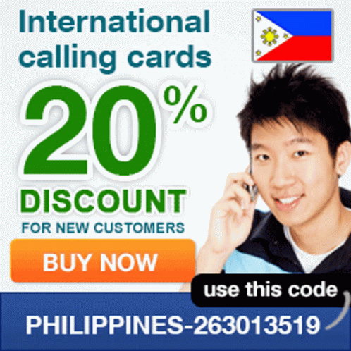International Calling Cards Discount Ad GIF