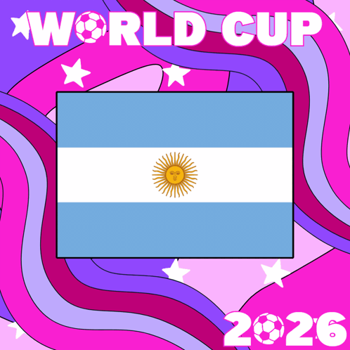 An Advertisement For The World Cup In 2026 GIF