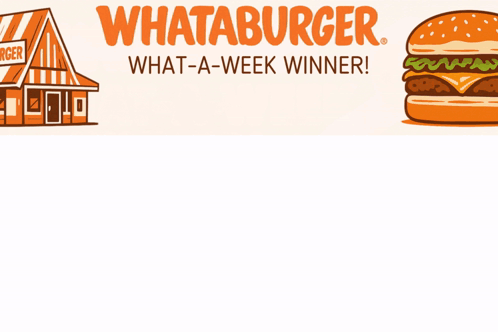 An Advertisement For Whataburger With A Picture Of A Burger GIF