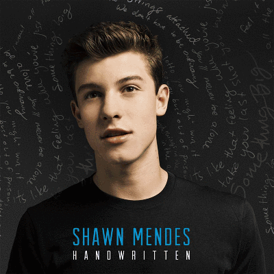 An Album Cover For Shawn Mendes Illuminate Shows A Man Playing A Guitar GIF