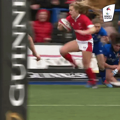An Almighty Battle Womens Rugby GIF
