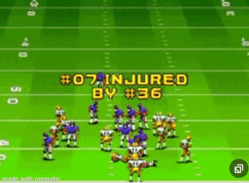 An Ambulance Is On The Field In A Video Game GIF