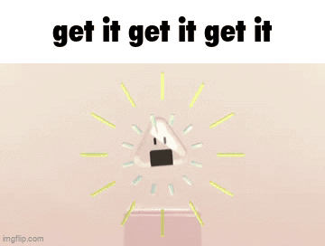 An Animated Image With The Words Get It Get It Get It On The Bottom GIF