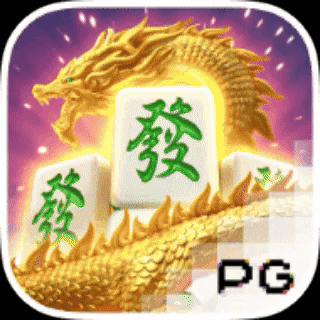 An App Icon For A Game Called Mahjong With A Dragon GIF