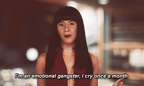 An Emotional Gangster GIF