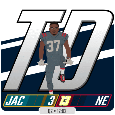 An Illustration Of A Football Player With The Number 37 GIF