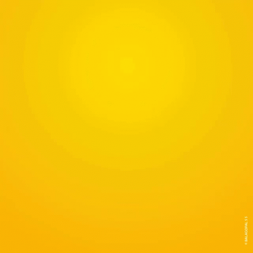 an illustration of a man with a mustache and a straw hat says happy on a yellow background