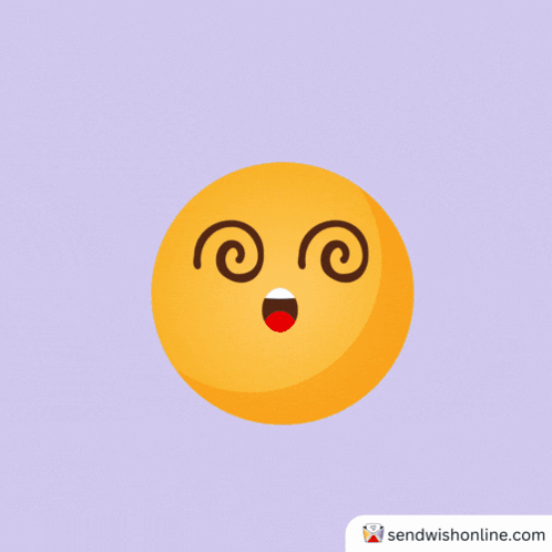 An Illustration Of A Smiley Face With The Words I 'M Really Nervous Below It GIF