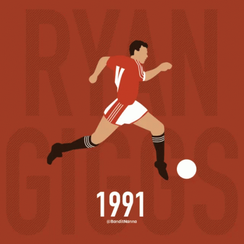 An Illustration Of A Soccer Player With The Year 2014 On It GIF