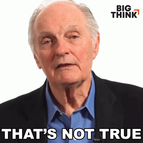 Older Man Says Thats Not True GIF