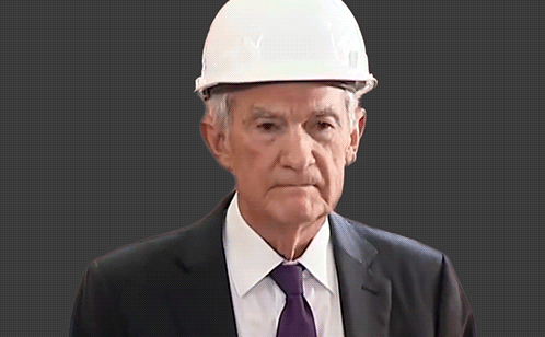 An Older Man Wearing A Hard Hat And A Suit GIF