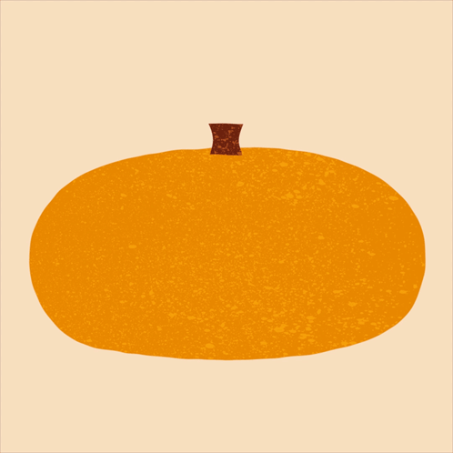 An Orange Pumpkin With The Words Feeling Grateful On It GIF