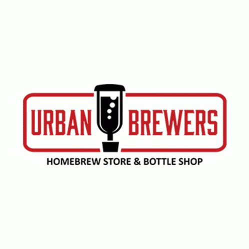 an urban brewers homebrew store and bottle shop logo