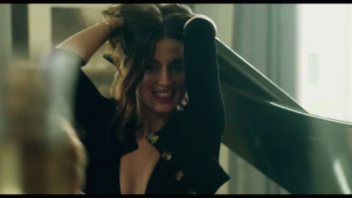 Ana De Armas Deep Water Shake Dance GIF