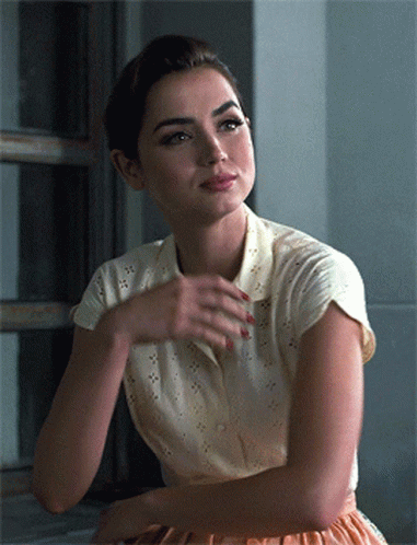 Ana De Armas Vintage Stepford Wife GIF