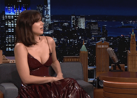 Ana De Armas Yes Reaction Jimmy Fallon GIF