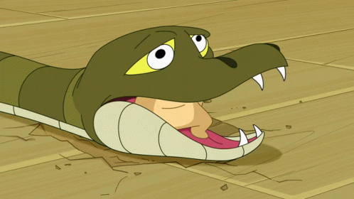 Anaconda Snake Eats Hamster GIF