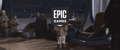 Anakin Skywalker Star Wars Epic Games GIF