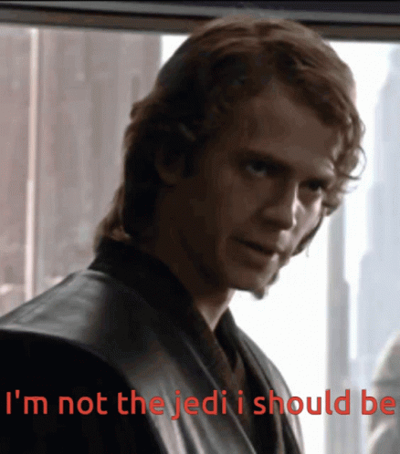 Anakin Skywalker Star Wars Jedi GIF