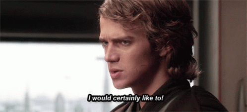 Anakin Skywalker Star Wars I Like To GIF
