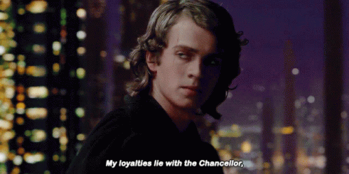 Anakin Skywalker Star Wars My Loyalty GIF