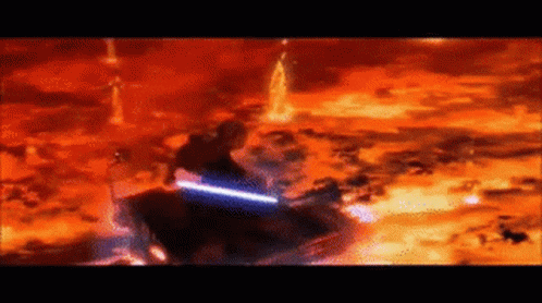 Anakin Skywalker Star Wars Obi Wan GIF