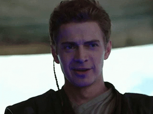 Anakin Skywalker Star Wars Smirk GIF