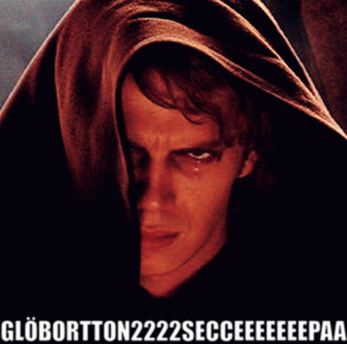 Anakin Skywalker Star Wars Crying GIF
