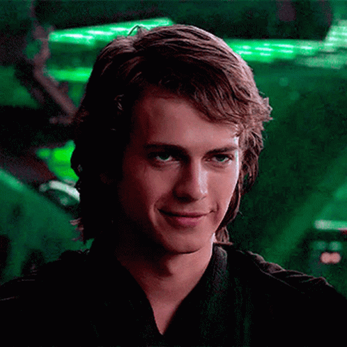 Anakin Skywalker Star Wars Stare GIF