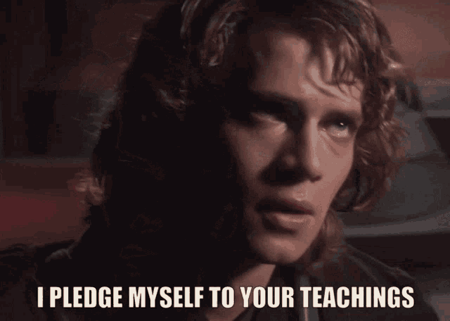 Anakin I Pledge Myself Gif GIF