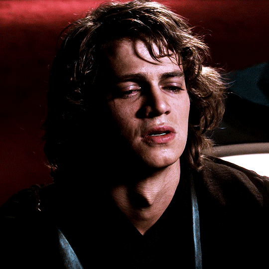 Anakin Skywalker Looking Up GIF