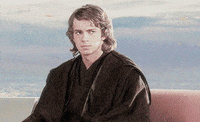 Anakin Skywalker Slowly Looking Away GIF