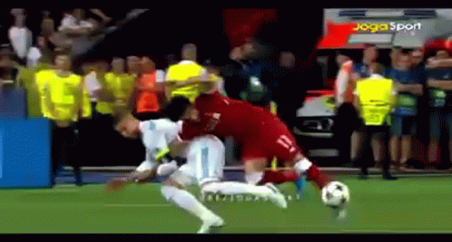 Anatomy Of This Take Down Sergio Ramos GIF