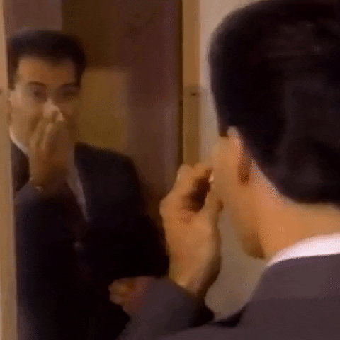 Anchor Jim Cantore Make Up GIF